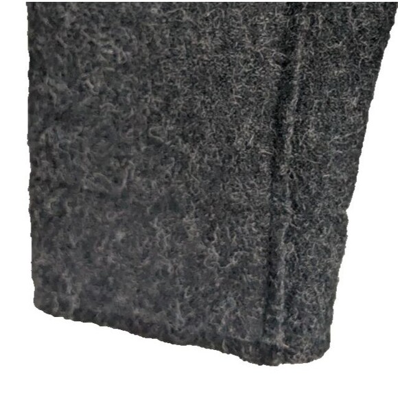 DECLAN CARTWRIGHT 100% Wool Cardigan Sweater Men MED Black Chest Pockets - Picture 9 of 14